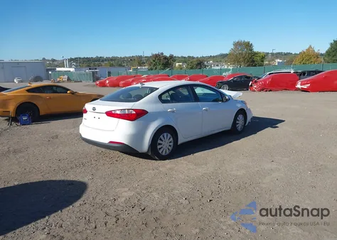 2016 Kia Forte Lx from USA, damaged, VIN KNAFK4A67G5575334